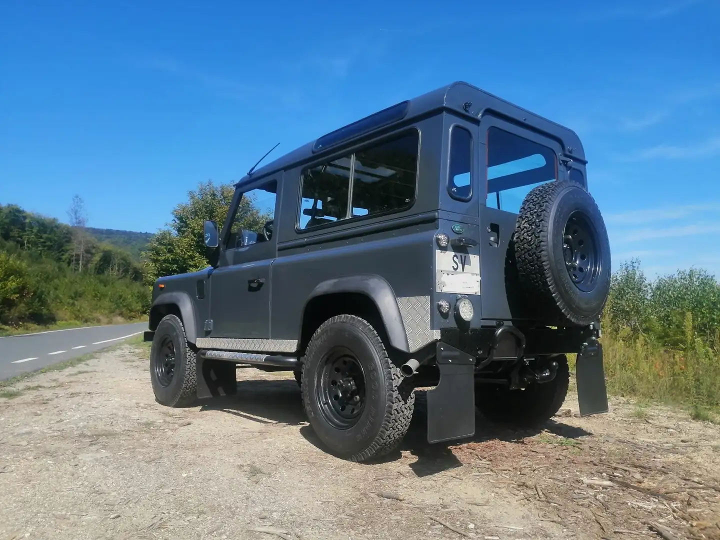 Land Rover Defender Defender 90 2.5 tdi Hard top Сірий - 2