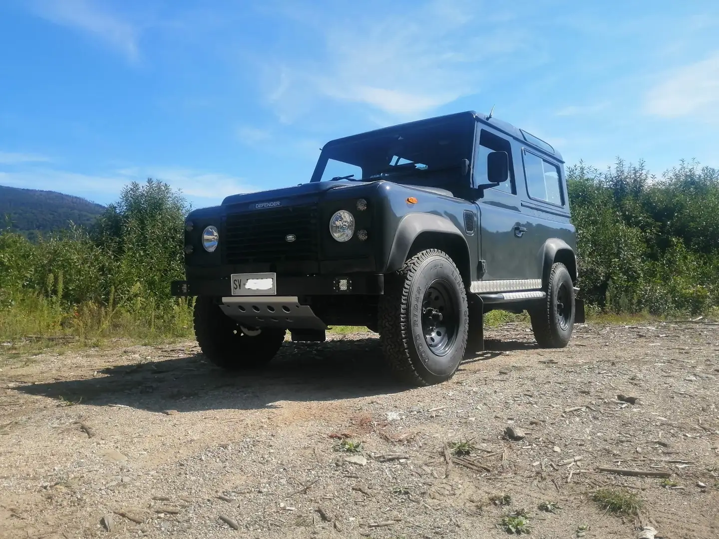 Land Rover Defender Defender 90 2.5 tdi Hard top Сірий - 1