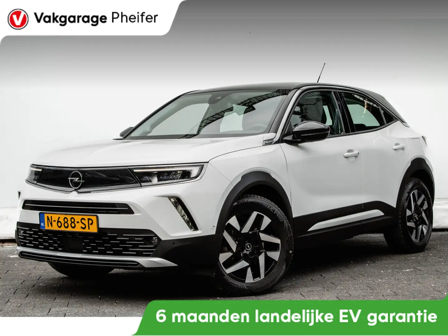 Opel Mokka-E Business Elegance 50-kWh 7.4kw bl. 3-Fase/ Navigat Wit - 1