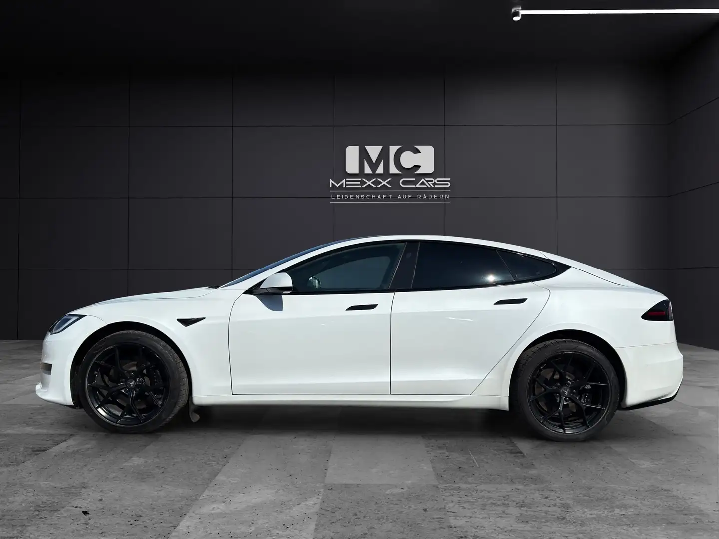 Tesla Model S Plaid 1020 PS Performance trifft Luxus Limousine Weiß - 2