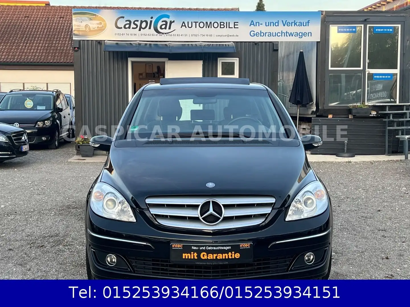 Mercedes-Benz B 200 KLIMAAUTOMATIK,SHZ,GSHD,AHK,ALU,1.HAND Schwarz - 2