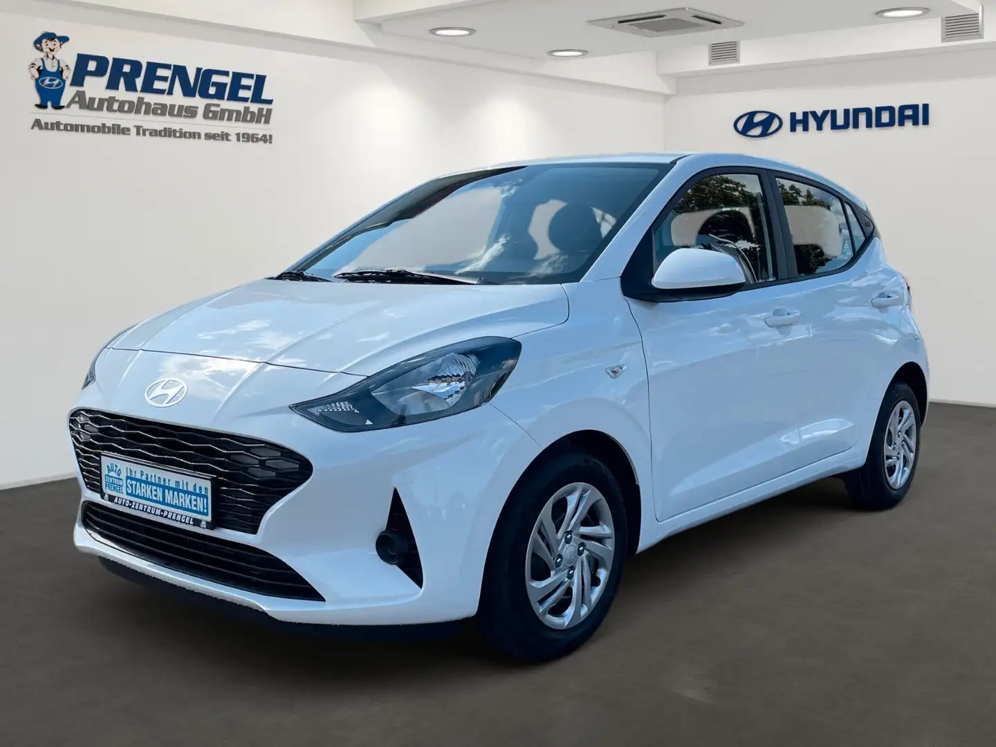 Hyundai i10 MJ25 1.0 Select Navi/Kamera/Klima/GRA/App Weiß - 1
