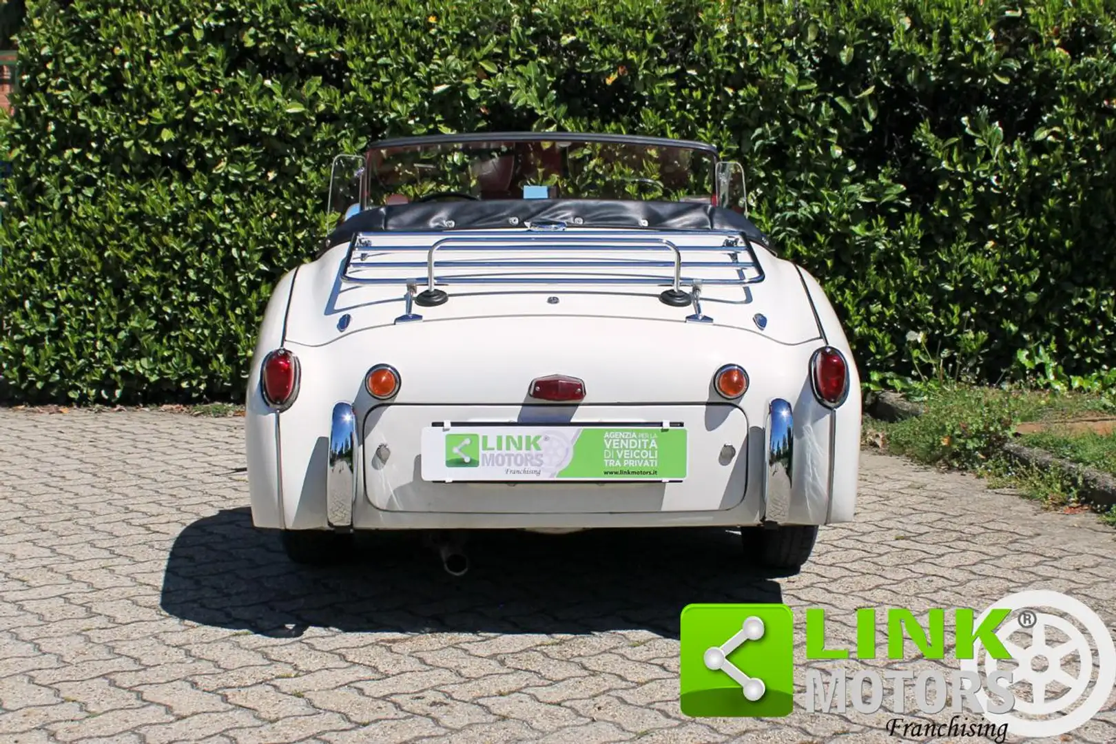 Triumph TR3 Spider "Bocca Stretta" 2.0 98 CV ISCRITTA ASI Alb - 2