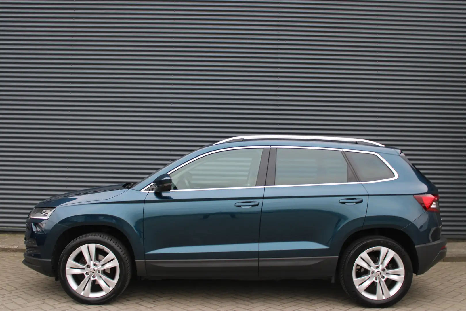 Skoda Karoq 1.0 TSI Style Full-Led Wegkl.-Trekhaak Camera Cant Blu/Azzurro - 2