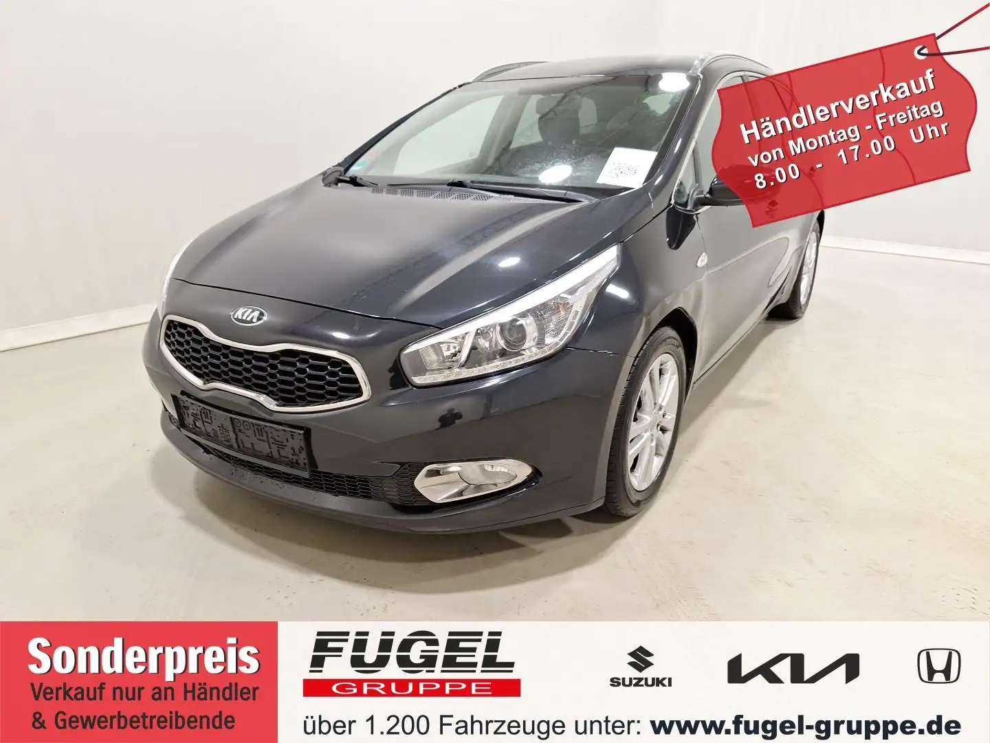 Kia Ceed SW / cee'd SW 1.6 GDI Dream Team Navi|SHZ Zwart - 1