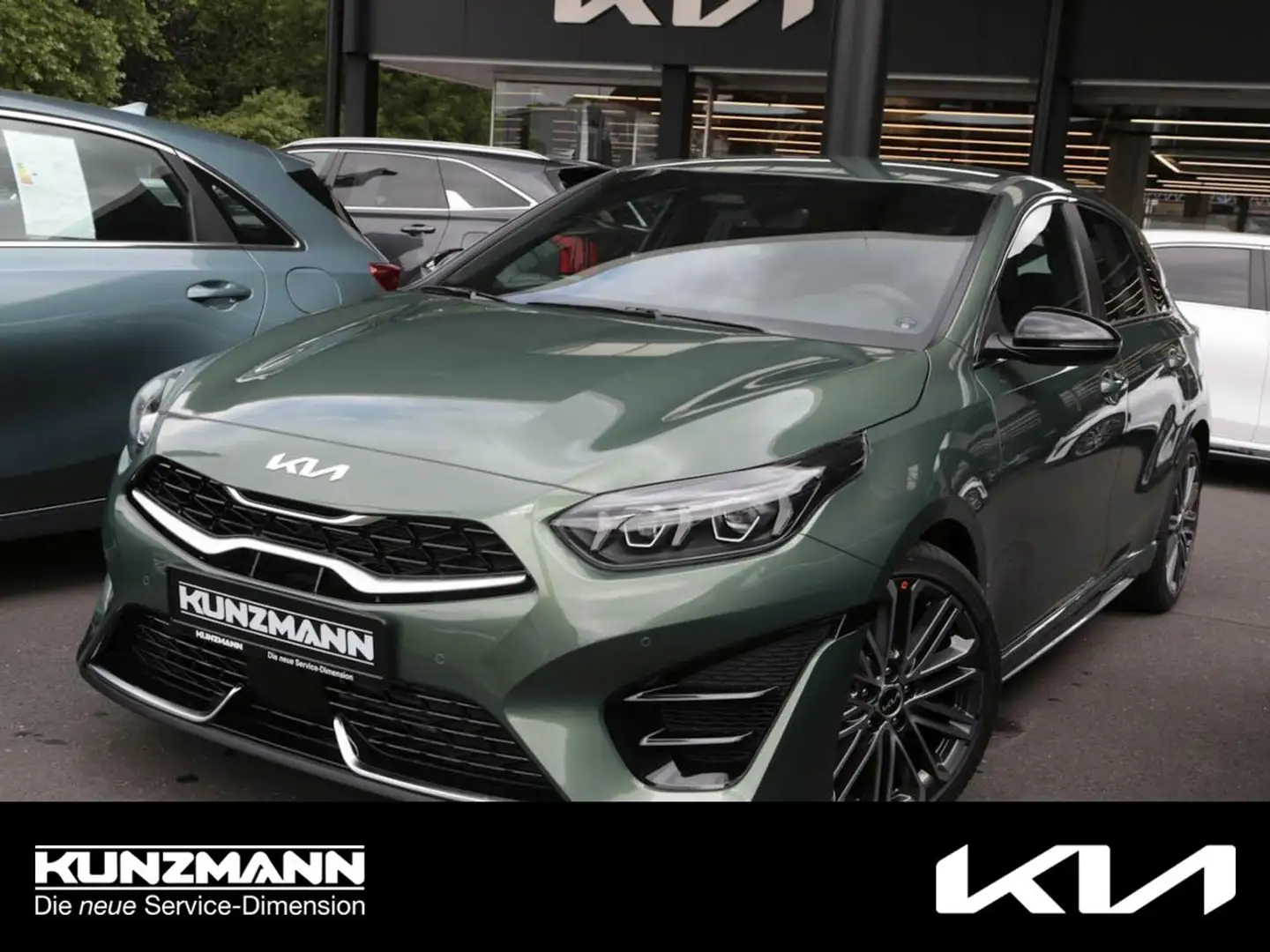 Kia Ceed / cee'd Ceed 1.5T DCT GT Line Navi Kamera Privacy JBL Groen - 1