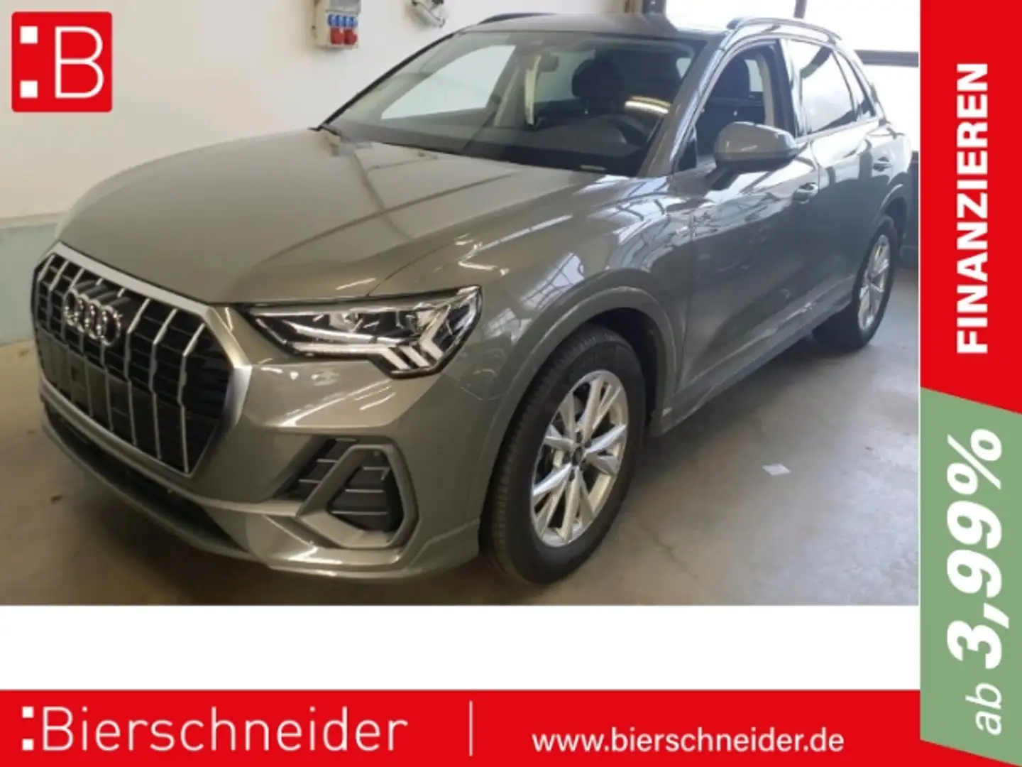 Audi Q3 1.5 TFSI S-Tronic 35 S line NAVI REAR VIEW SHZ LED Grau - 1