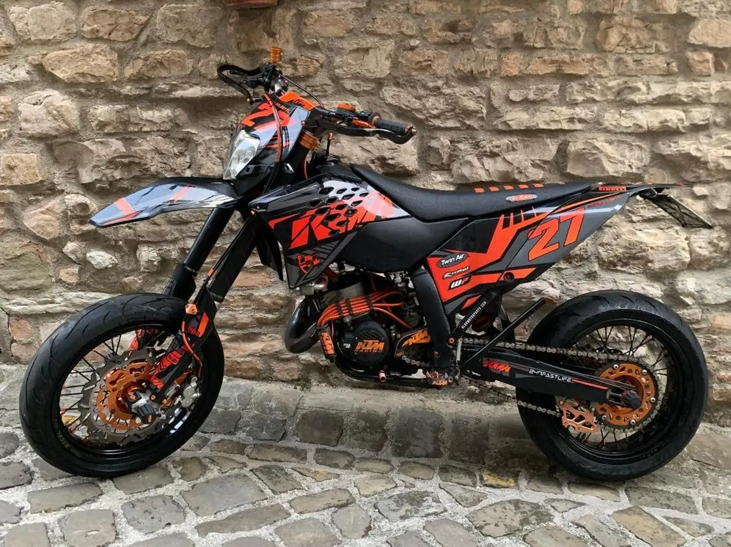 KTM 125 EXC Arancione - 2