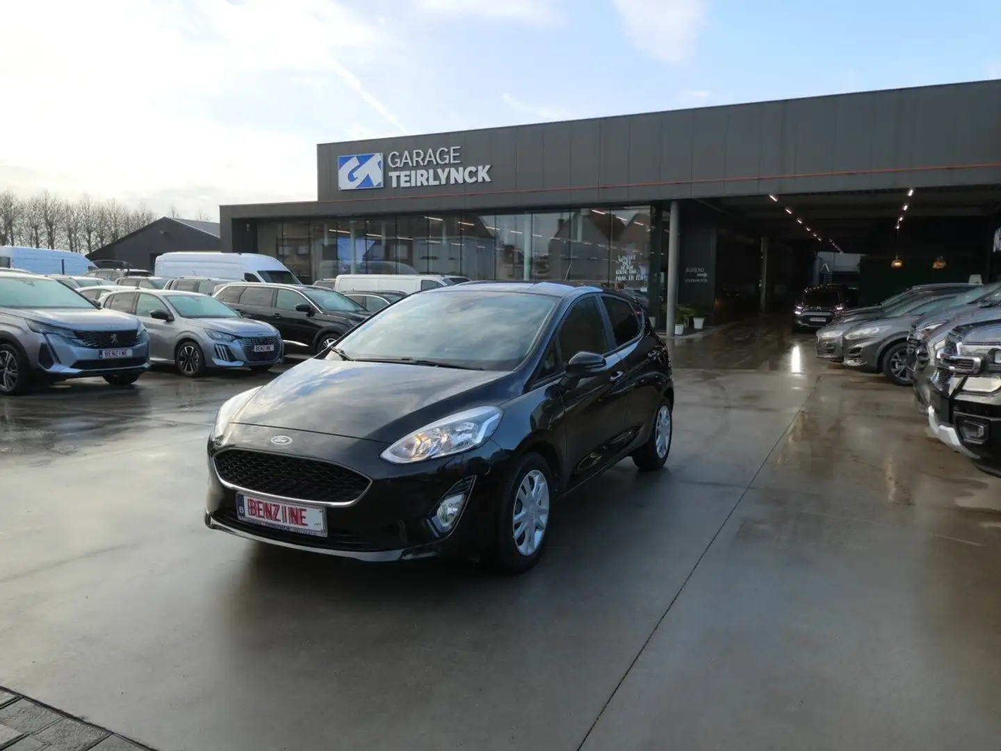 Ford Fiesta 5d 1.1i benzine 70pk Trend luxe '17 41000km (20764 Zwart - 1