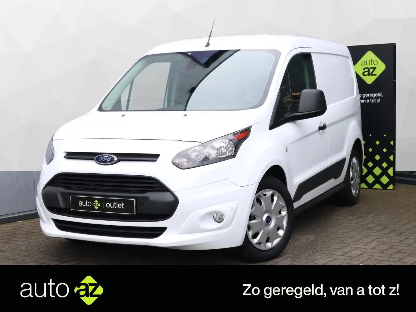 Ford Transit Connect 1.5 TDCI L1 Ambiente HP / 3 zitter / Camera / Stoe Wit - 1