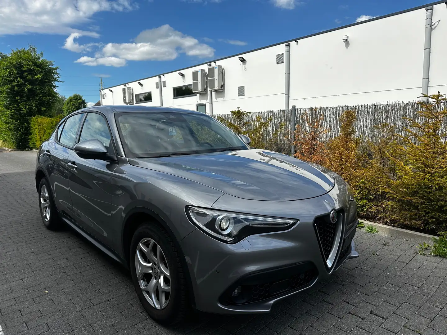 Alfa Romeo Stelvio 2.2 JTD Super Grijs - 1
