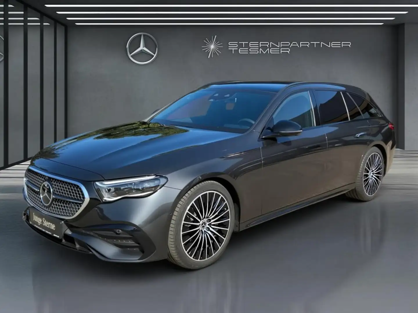 Mercedes-Benz E 450 d 4MATIC T AMG Airmatic HUD AHK DigitalLi. Grau - 1