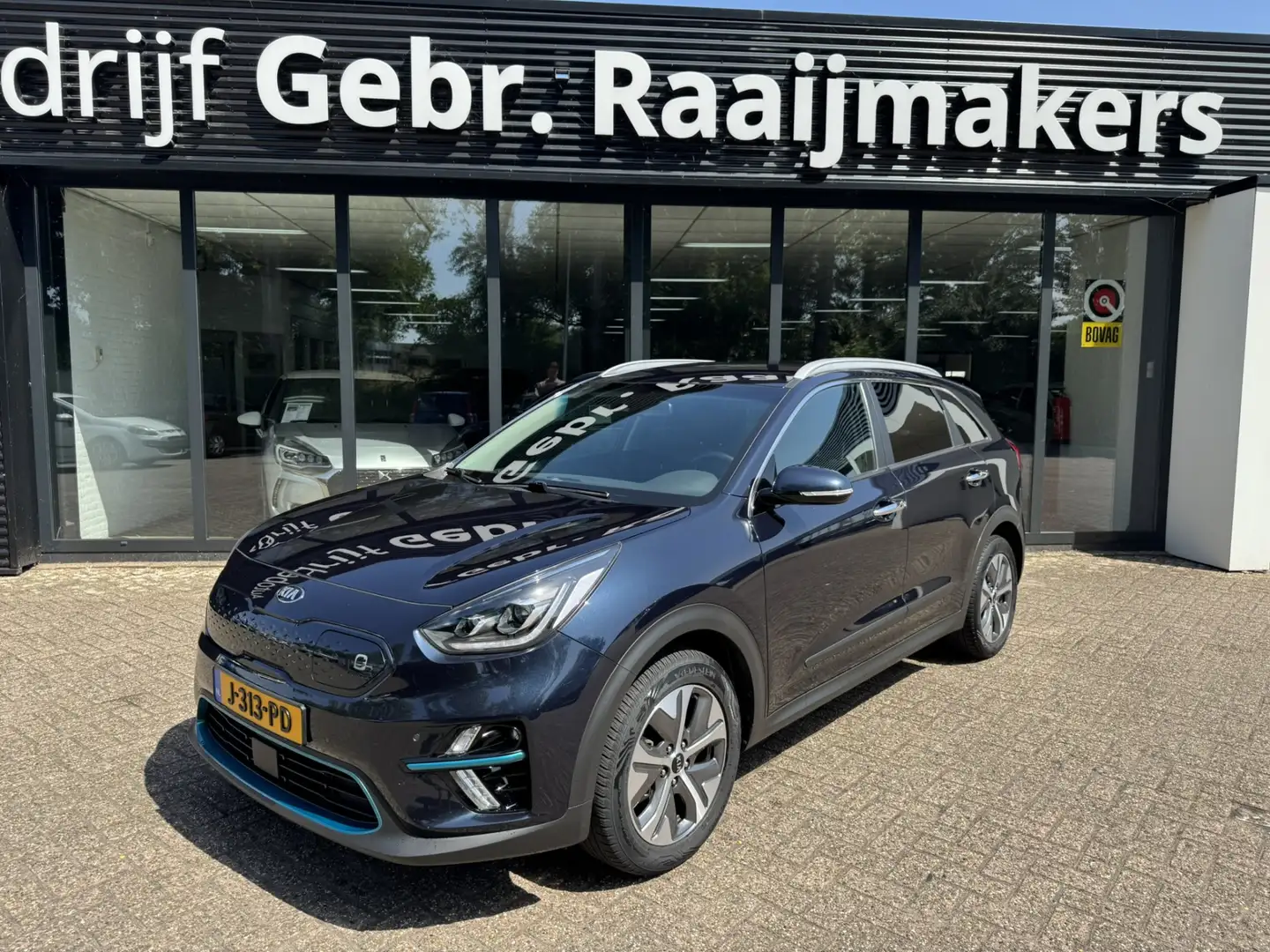 Kia e-Niro ExecutiveLine 64 kWh *Camera*ECC*Leder* Blauw - 1