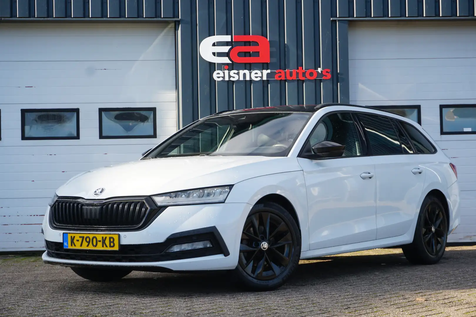 Skoda Octavia Combi 1.0 e-TSI Sport Automaat | METALLIC WIT | AC Bianco - 1