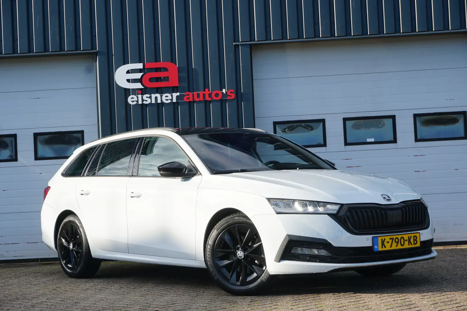 Skoda Octavia Combi 1.0 e-TSI Sport Automaat | METALLIC WIT | AC Bianco - 2