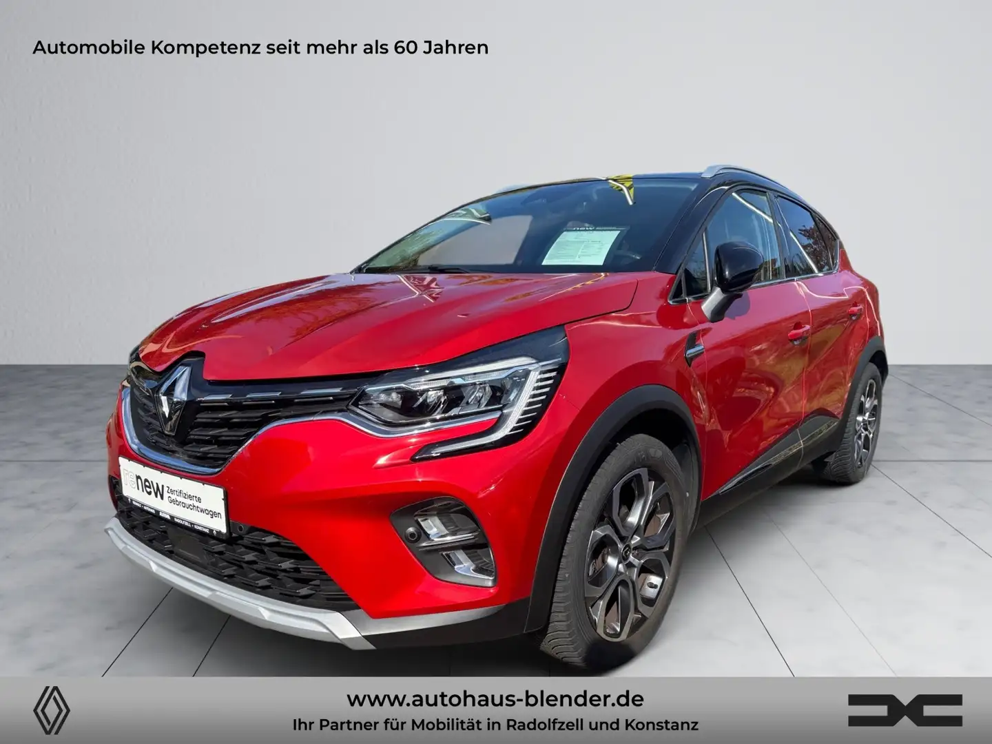 Renault Captur INTENS TCe 130 EDC GPF Rouge - 1