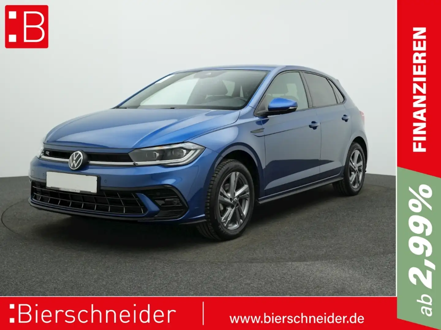 Volkswagen Polo 1.0 TSI R-Line IQ.DRIVE NAVI KAMERA ACC Blau - 1