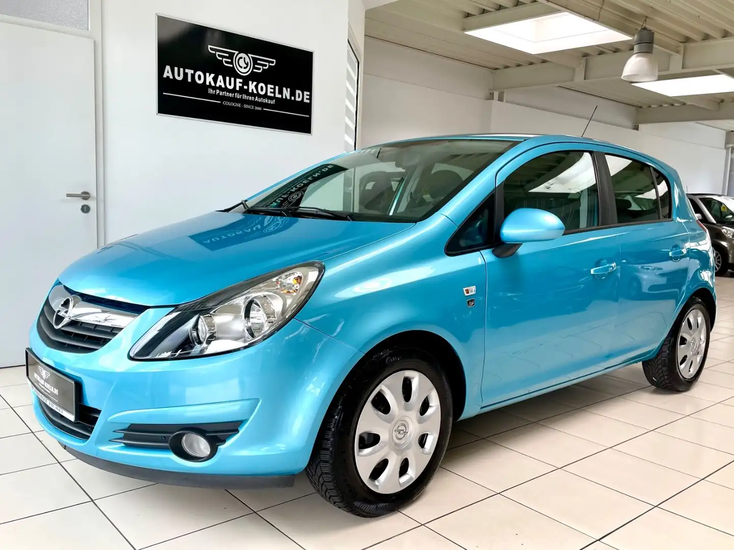Opel Corsa D 1,4 Edition "111 Jahre"Automatik/Klima/ Blau - 1
