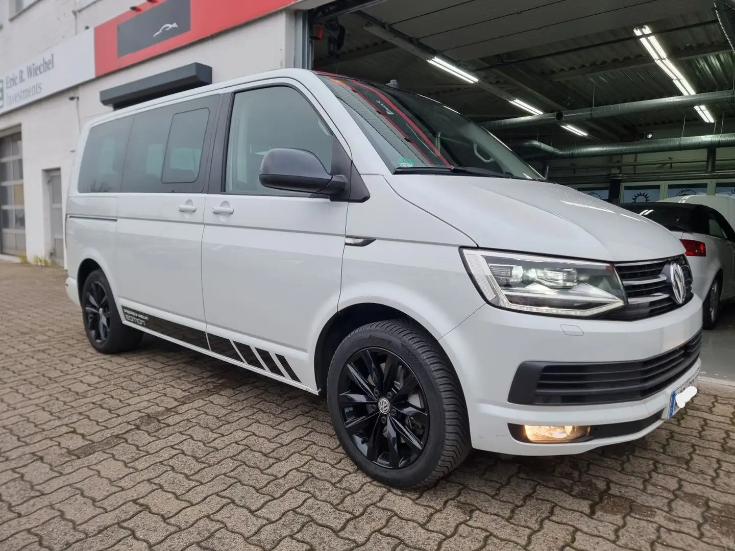 Volkswagen T6 Multivan "Sport-Edition"/ Neuer Motor VW/Lede Weiß - 1