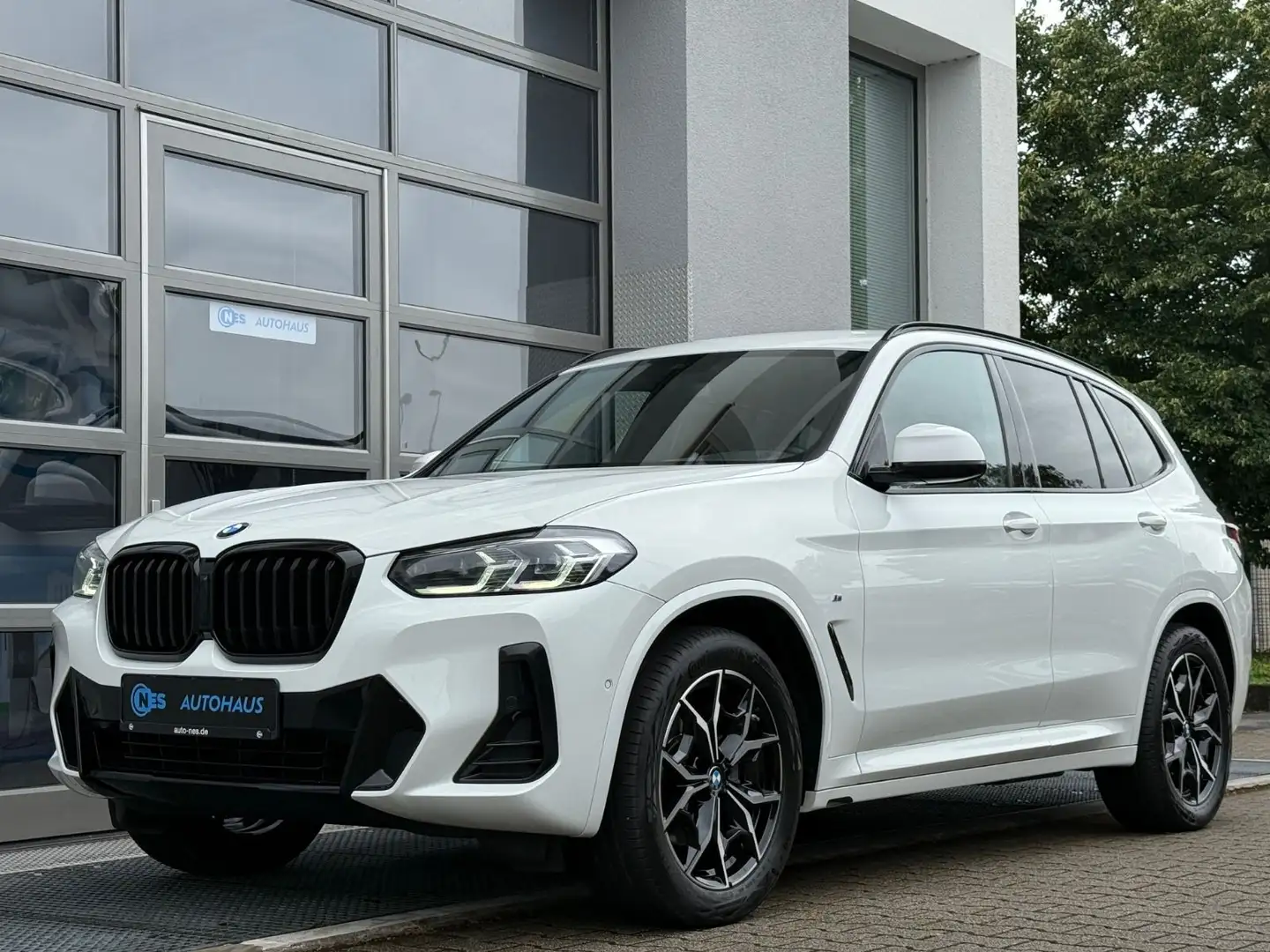 BMW X3 20d xDr*M SPORT*KAM*AD LED*WEBASTO*KEY*AHK*19 Blanc - 1