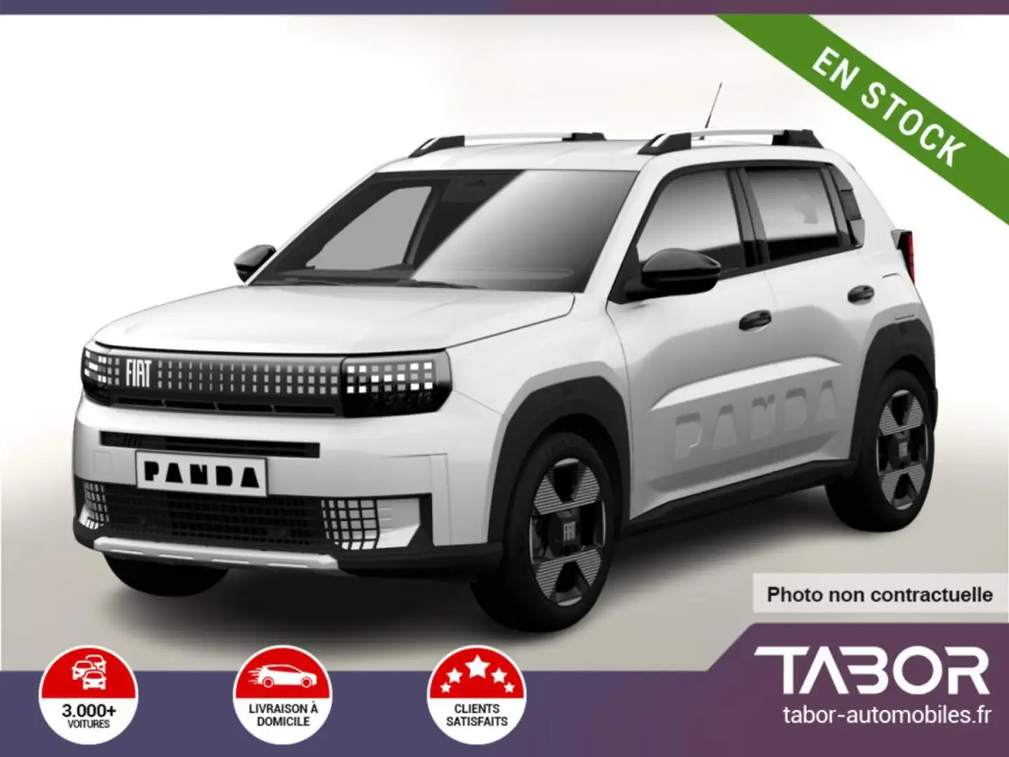 Fiat Grande Panda MHEV 110 La Prima LED GPS Cam Blanc - 1