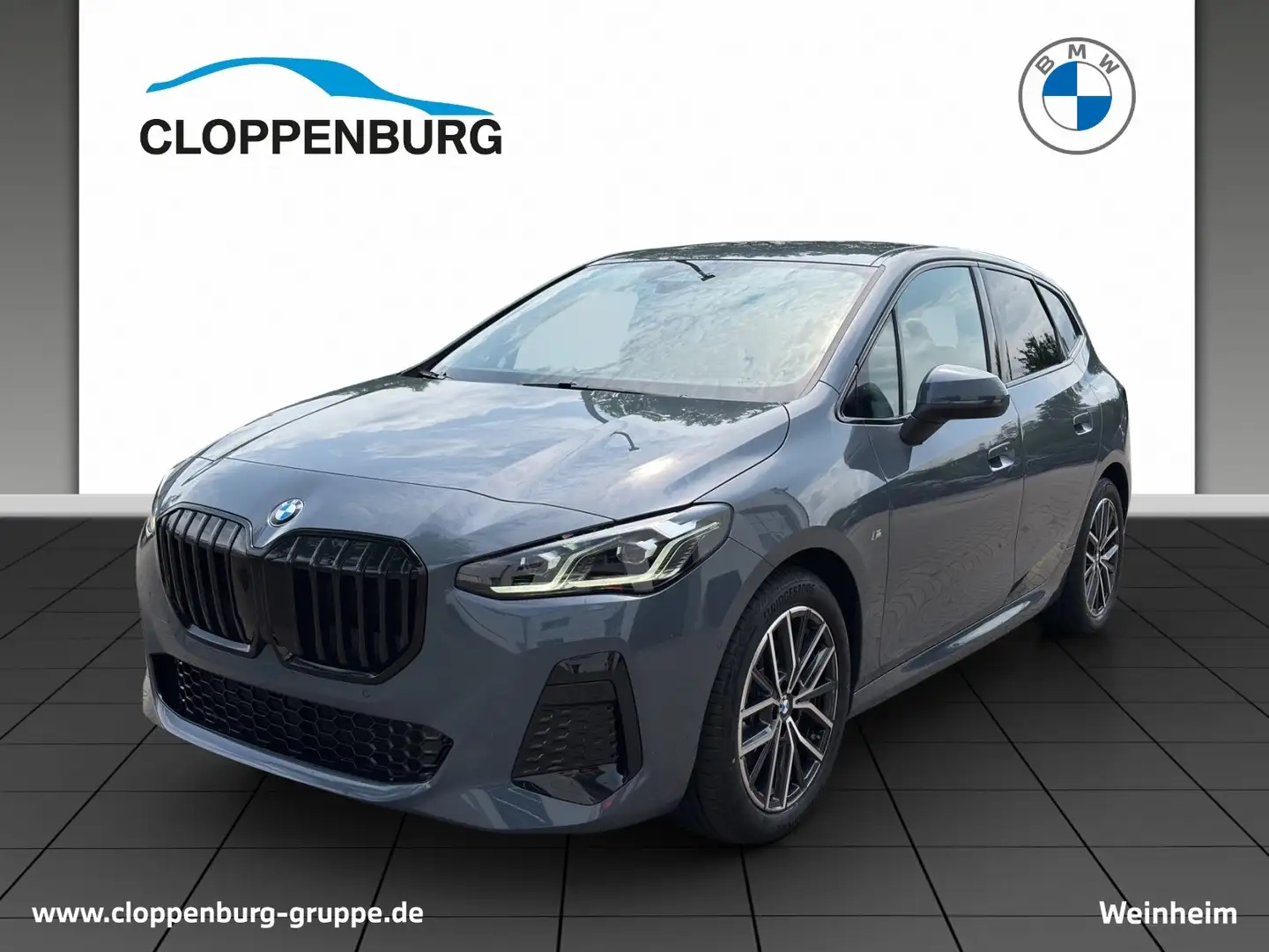 BMW 220 i Active Tourer M Sportpaket+LED+AHK+HK+Shz+Lhz Gris - 1