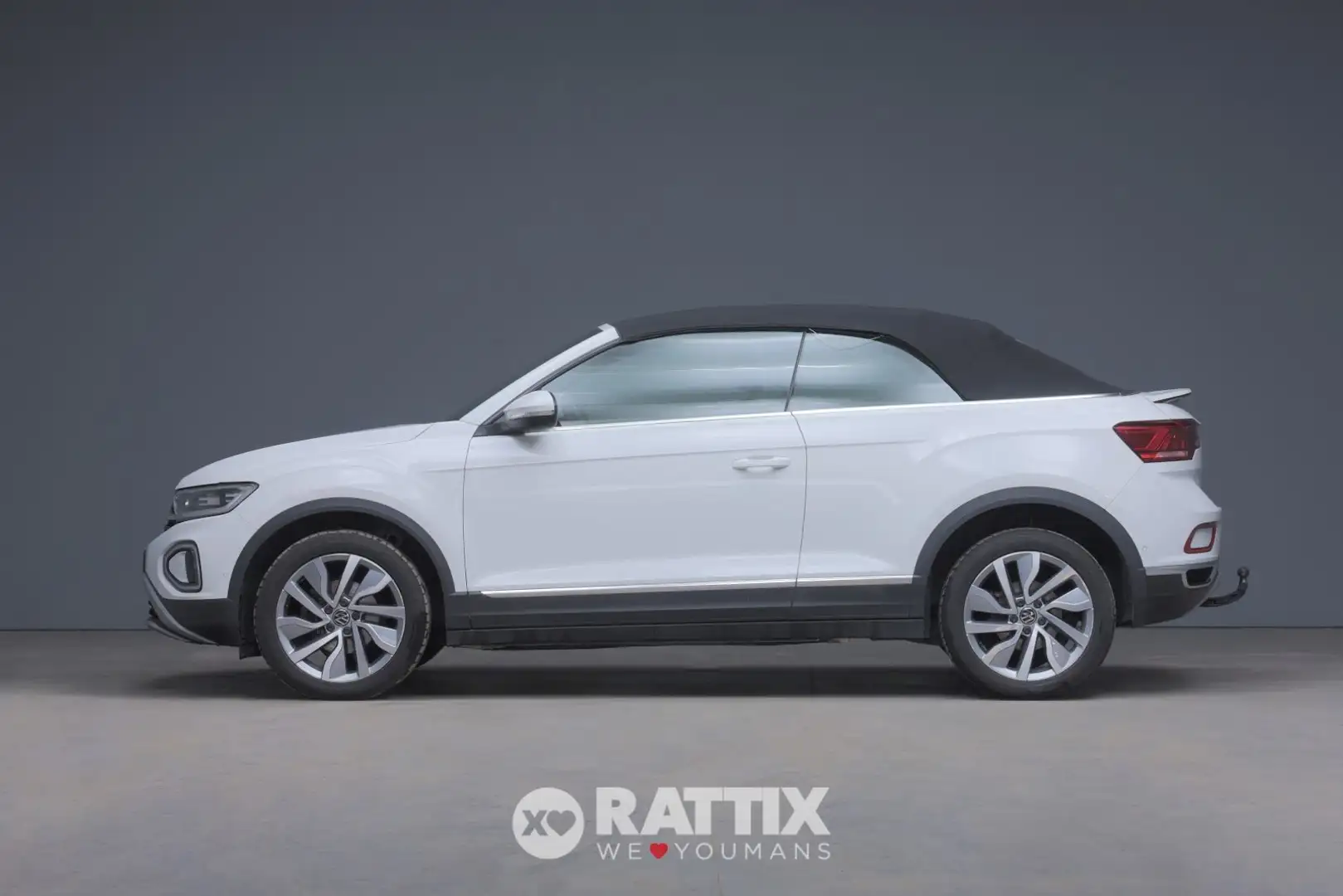 Volkswagen T-Roc Cabriolet 1.5 TSI Style DSG + gancio traino Bianco - 2