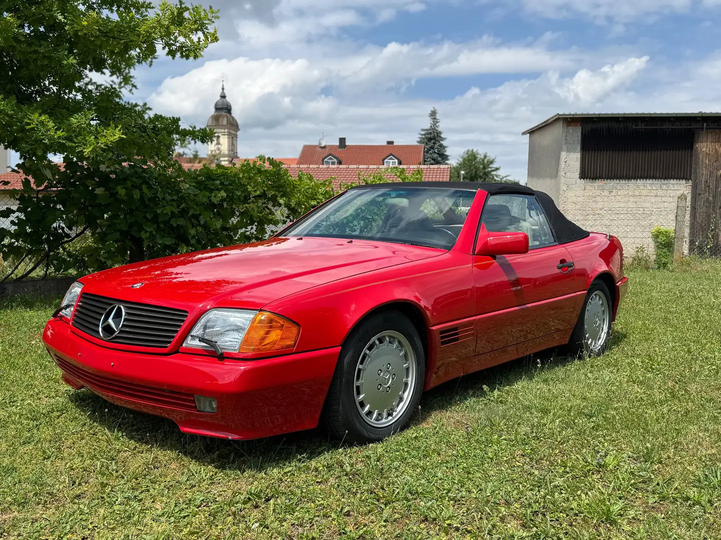Mercedes-Benz SL 300 SL 300-24, org. 42.000 km, 2.HD, 3 Jahre Garantie Rot - 1
