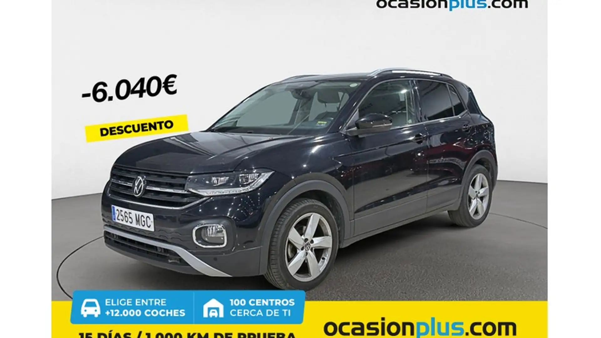 Volkswagen T-Cross 1.5 TSI Sport DSG7 110kW Negro - 1