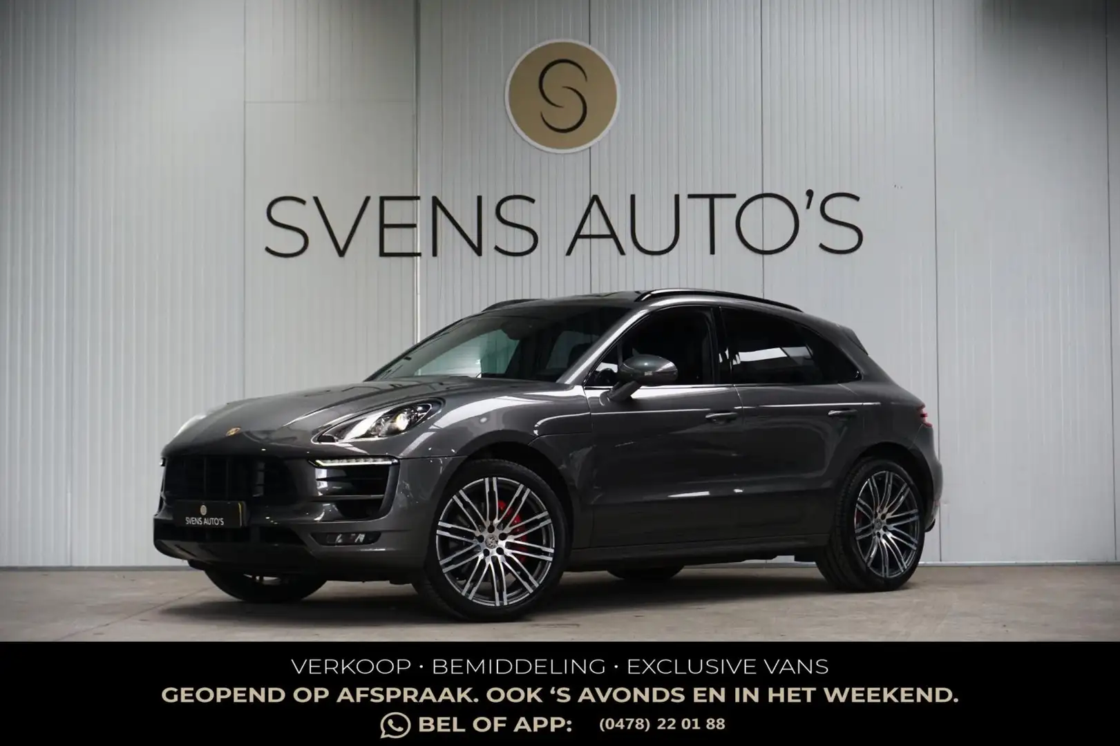 Porsche Macan 3.6 Turbo Org.NL|Panodak|Sportuitlaat|Bose|Chrono Gris - 1