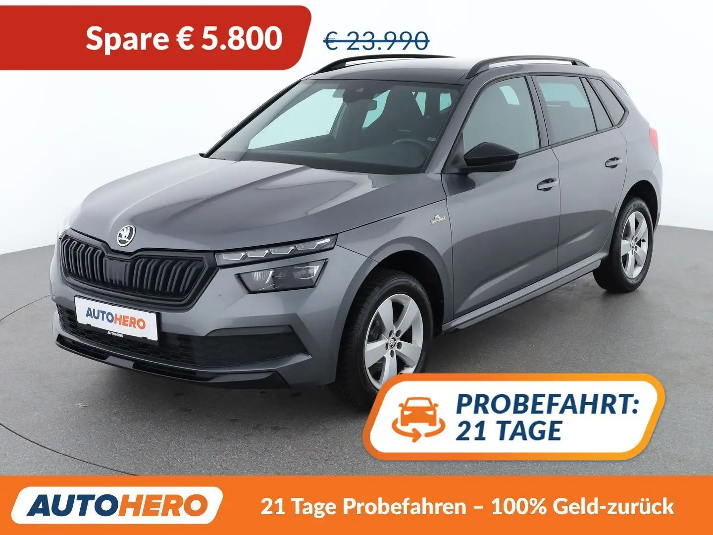 Skoda Kamiq 1.0 TSI Monte Carlo Grau - 1