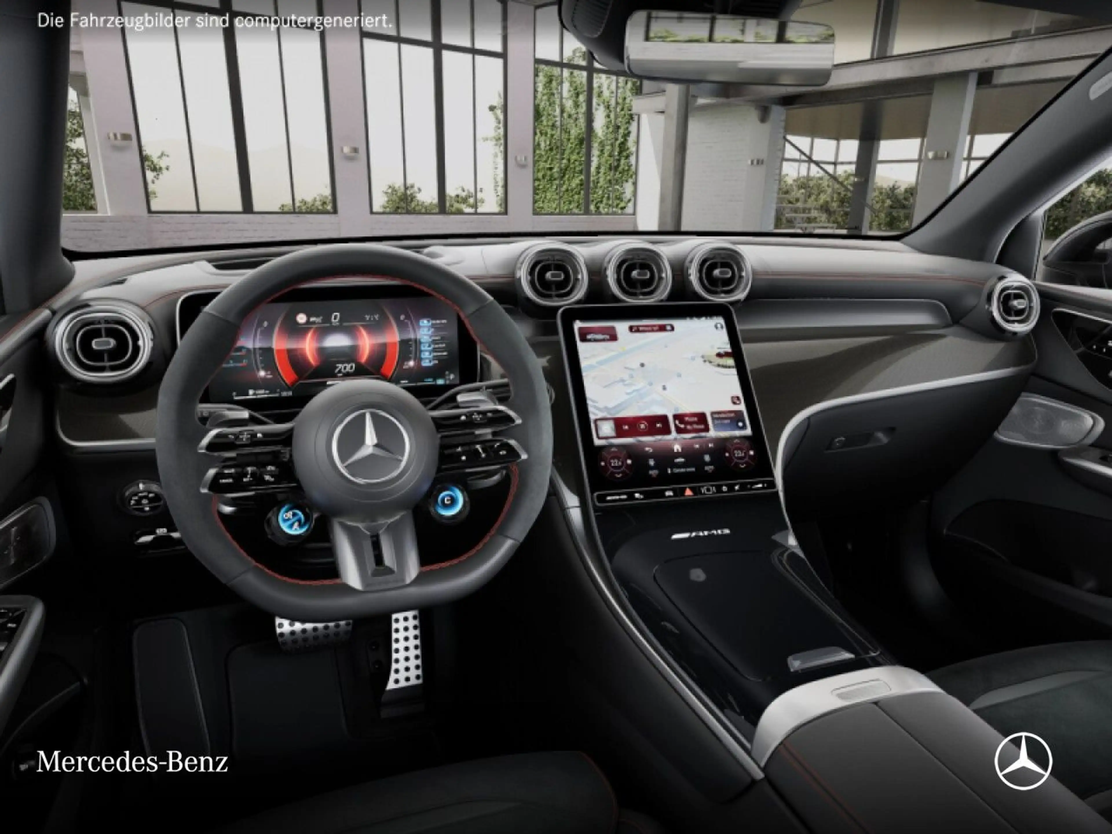Mercedes-Benz GLC 43 AMG GLC 43 4M NIGHT+PANO+360+BURMESTER+KEYLESS+9G — photo 9