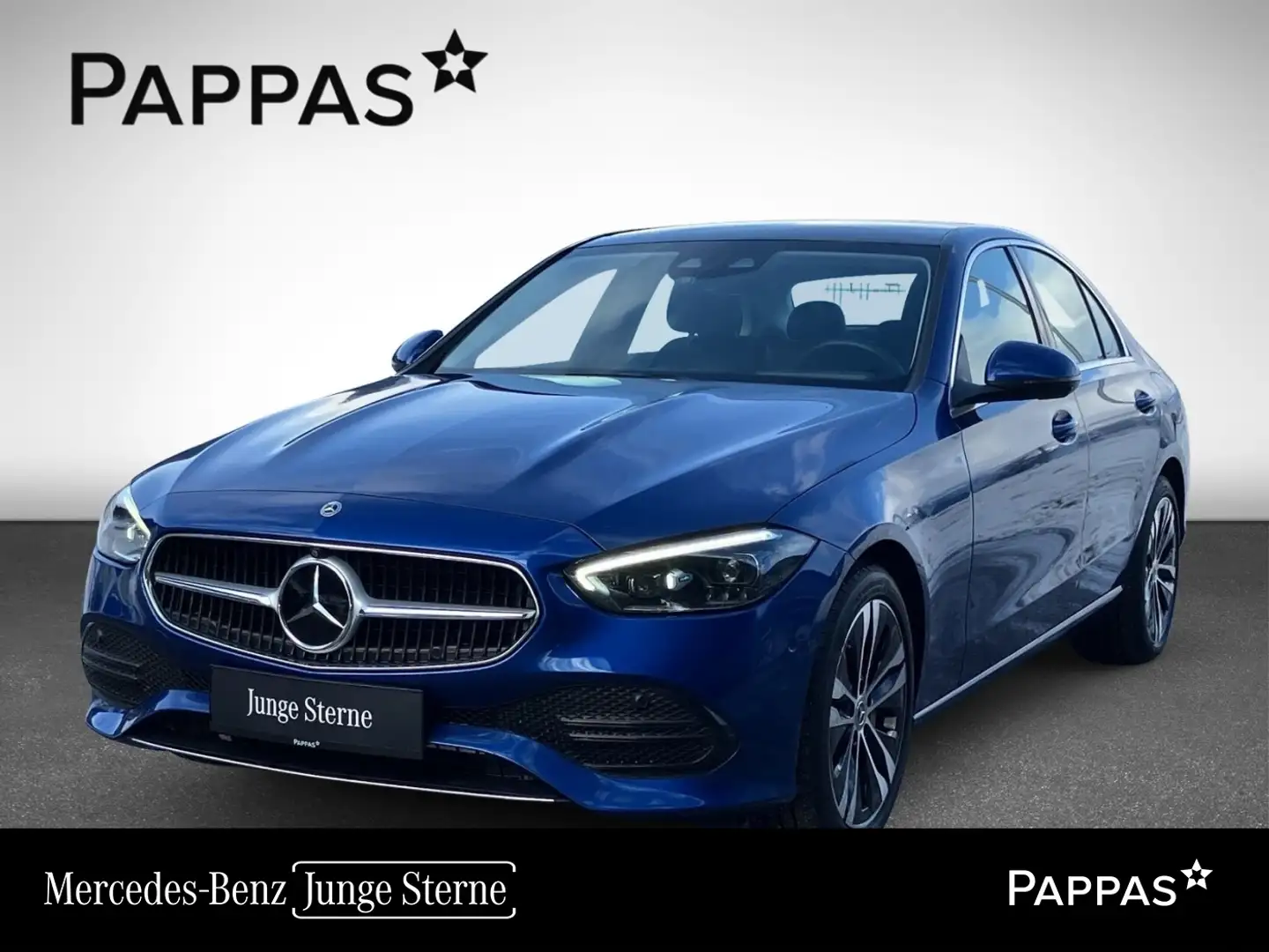 Mercedes-Benz C 300 de 4MATIC Totw LED Distr PTS Navi Sitzklima Blau - 1