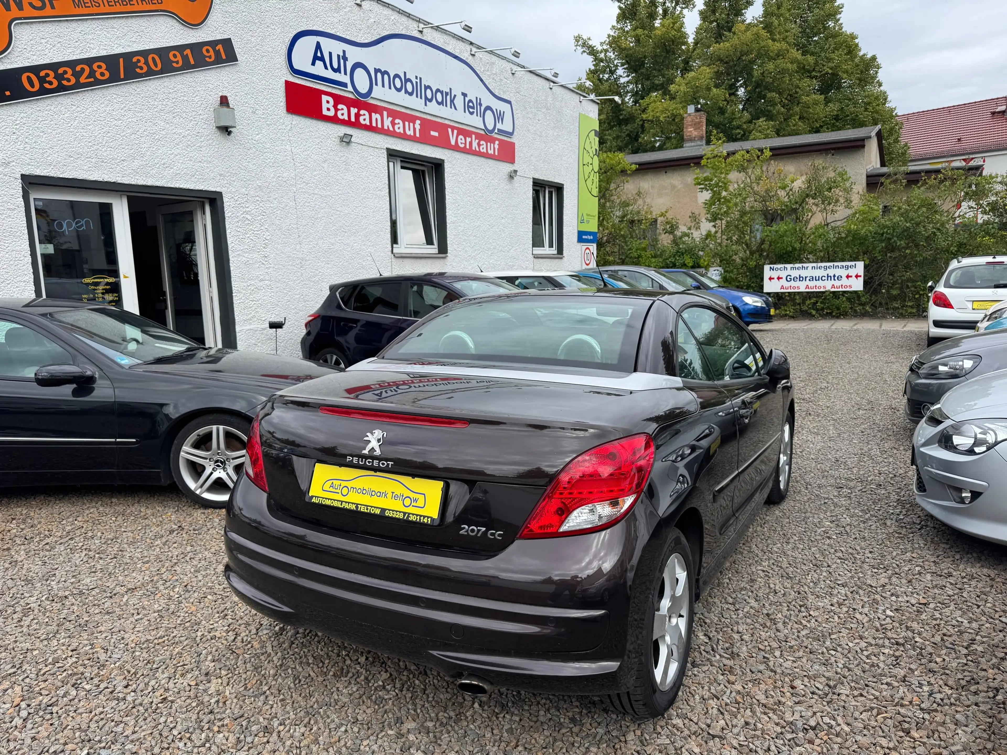 Peugeot 207 Cabrio, **1.Hand!** — photo 4