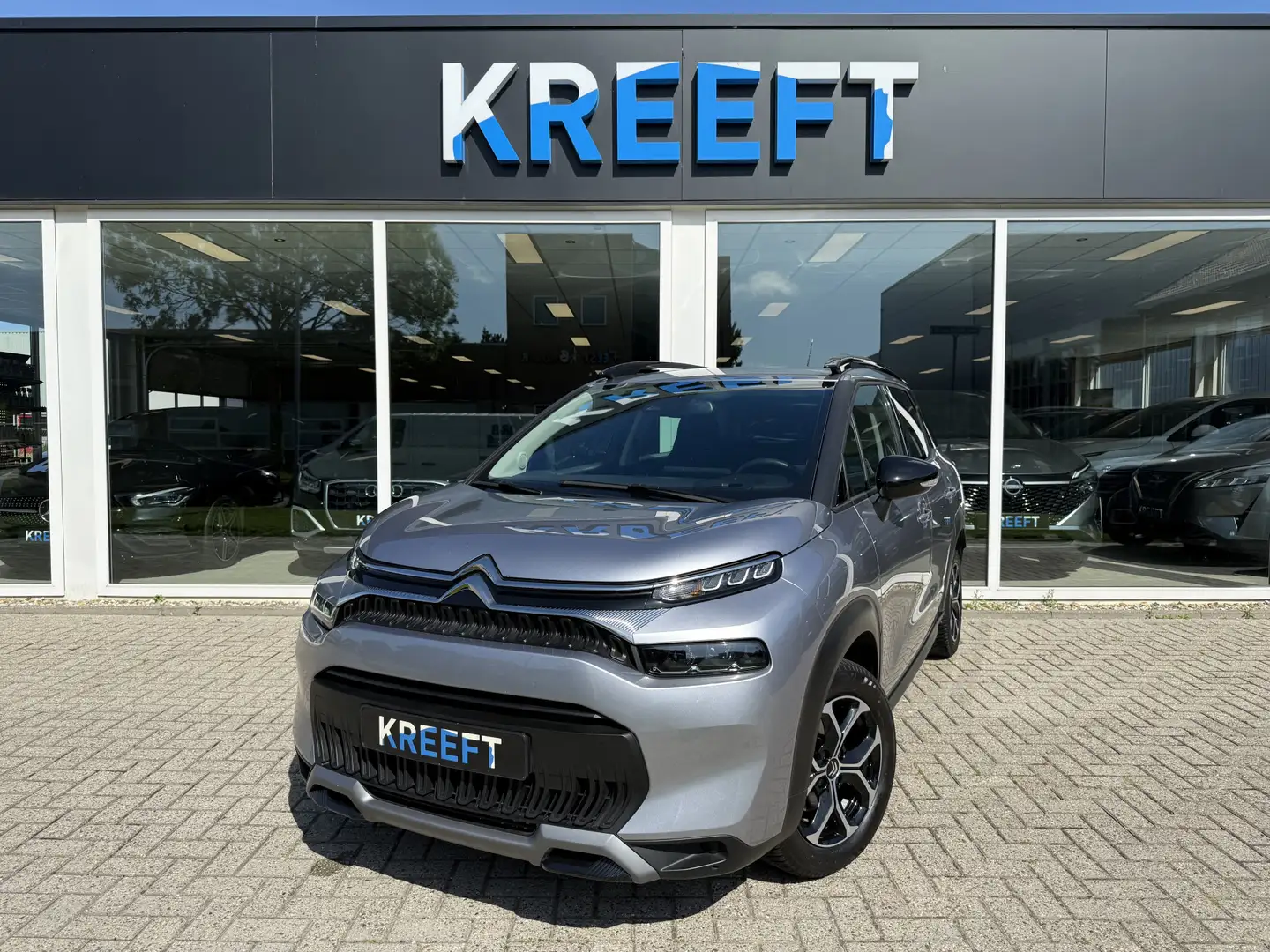 Citroen C3 Aircross 1.2 PureTech Max HUD | Groot scherm | App connect Grijs - 1