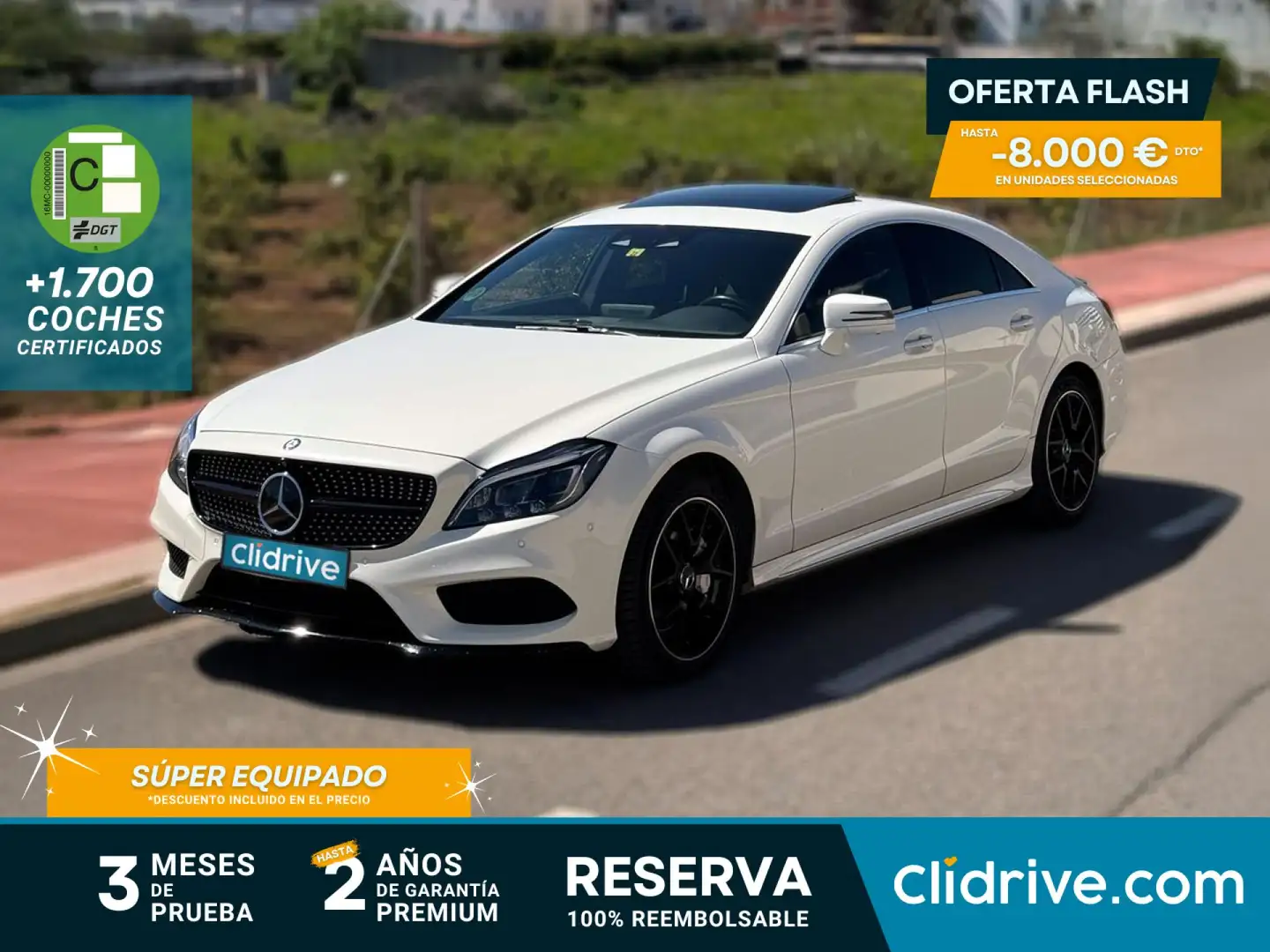 Mercedes-Benz CLS 400 4M Aut. Blanco - 1