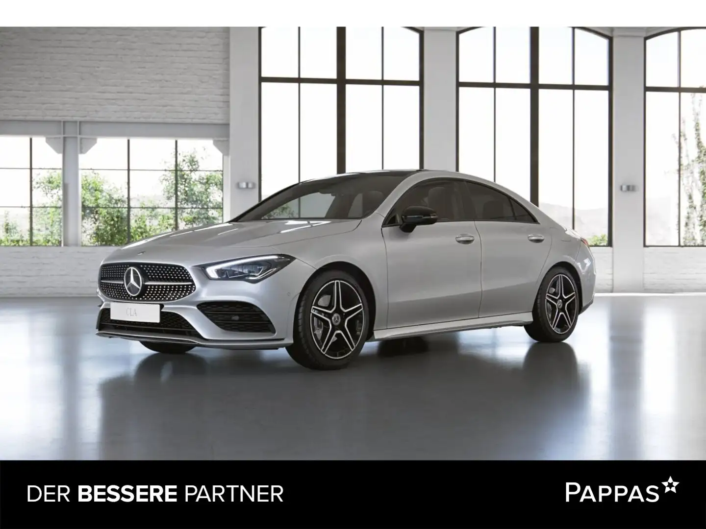 Mercedes-Benz CLA 180 d Coupé Night Paket, AMG Line Weiß - 1