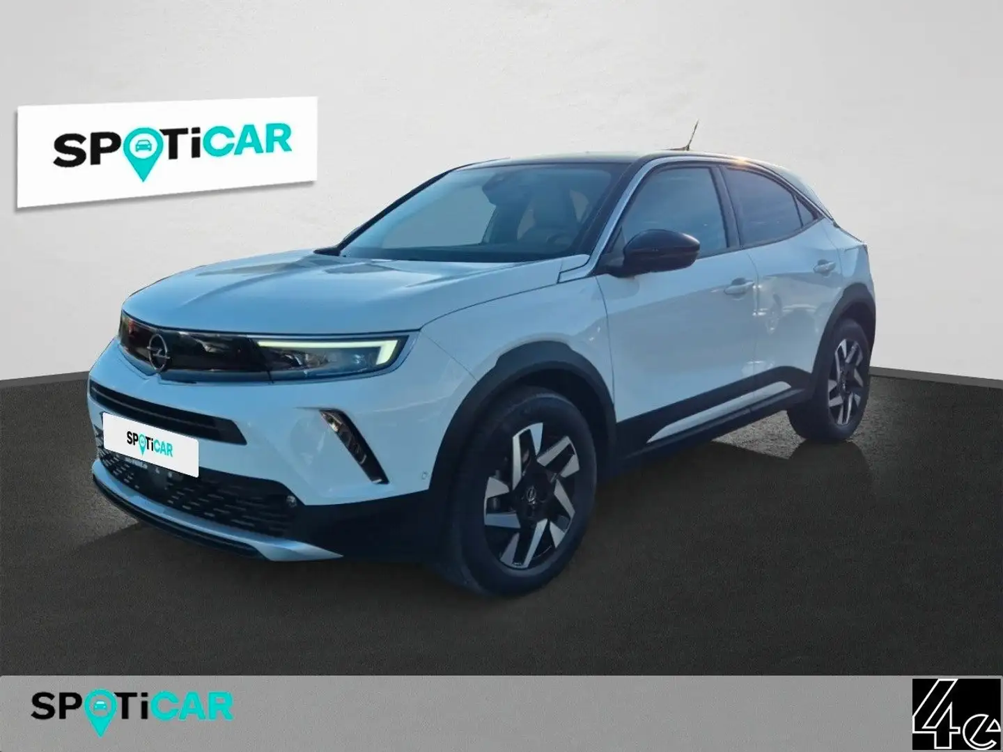 Opel Mokka Elegance 1.2 AUTO I NAVI I RFK I DAB I CAR Weiß - 1