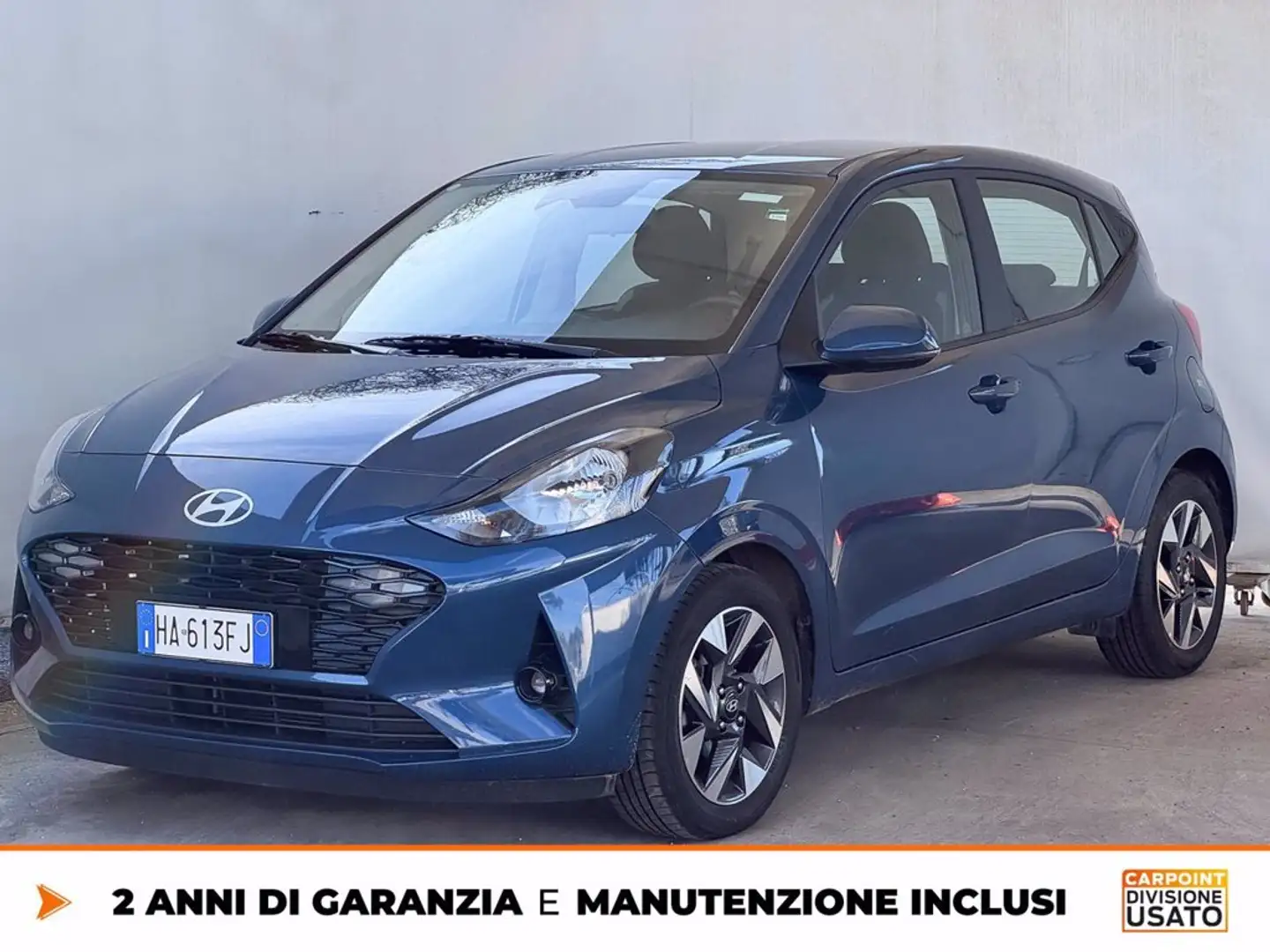 Hyundai i10 1.0 mpi connectline 63cv Bleu - 1