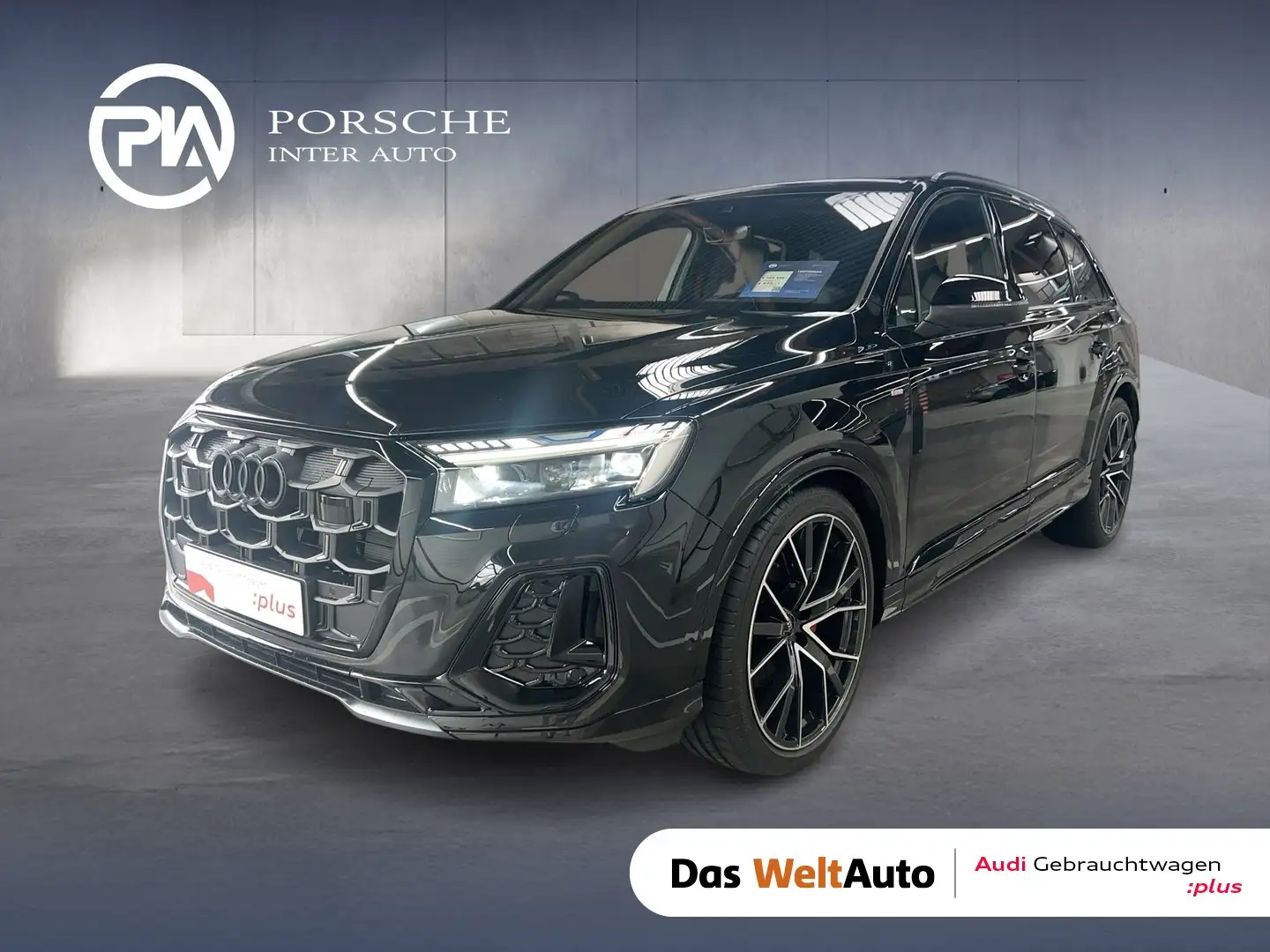 Audi Q7 50 TDI quattro S line Schwarz - 1