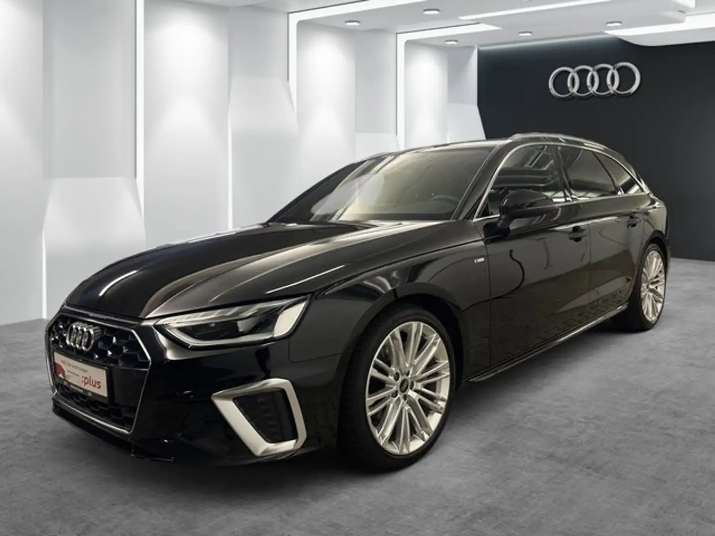 Audi A4 Avant 40TDI S line qu LEDER LED RFK NAVI B&O Schwarz - 2