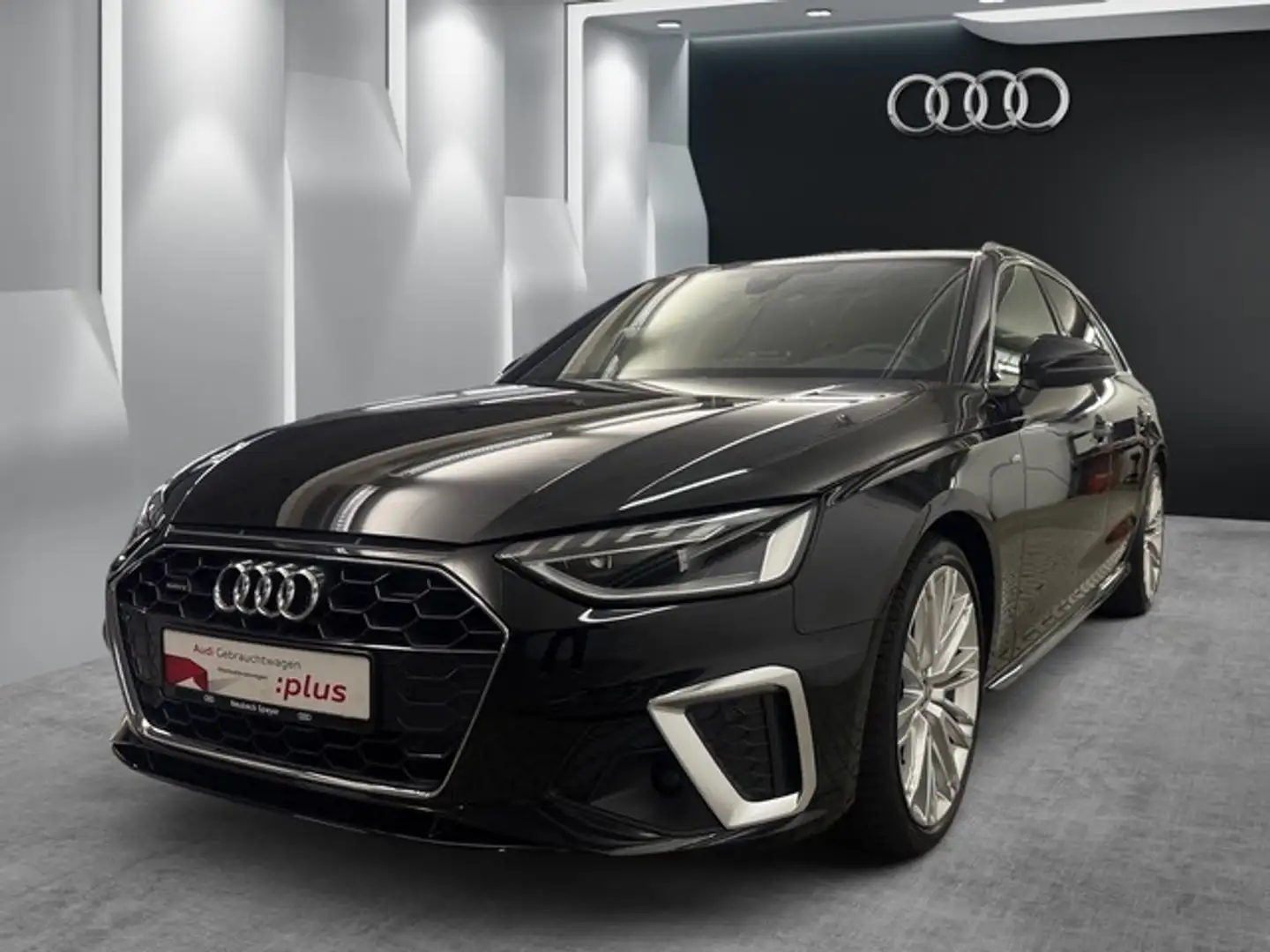 Audi A4 Avant 40TDI S line qu LEDER LED RFK NAVI B&O Schwarz - 1