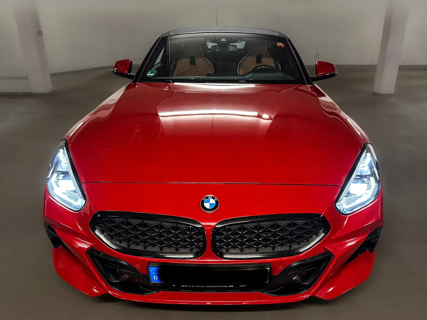 BMW Z4 BMW Z4 sDrive30i Modell M Sport (07LF) Rot - 1