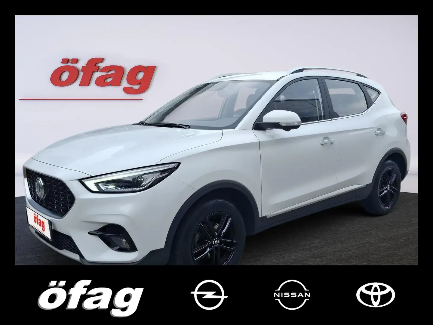 MG ZS 1.5 Luxury ACC+Navi+Fernlichtass.+KeyLess+LM Weiß - 1