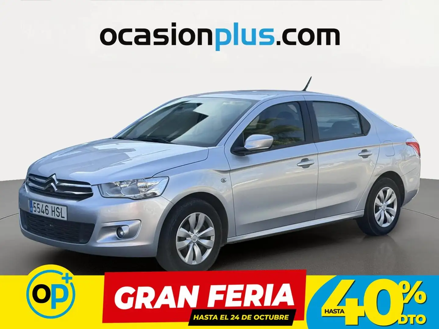 Citroen C-Elysée 1.6HDi Seduction 92 Negro - 1