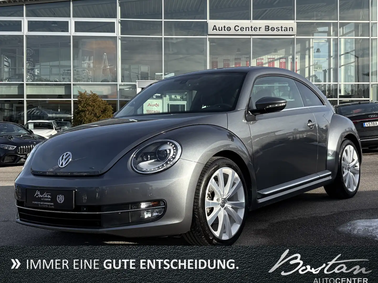 Volkswagen Beetle Lim. Exclusive Design BI-XENON/NAVI/PANO Grau - 1