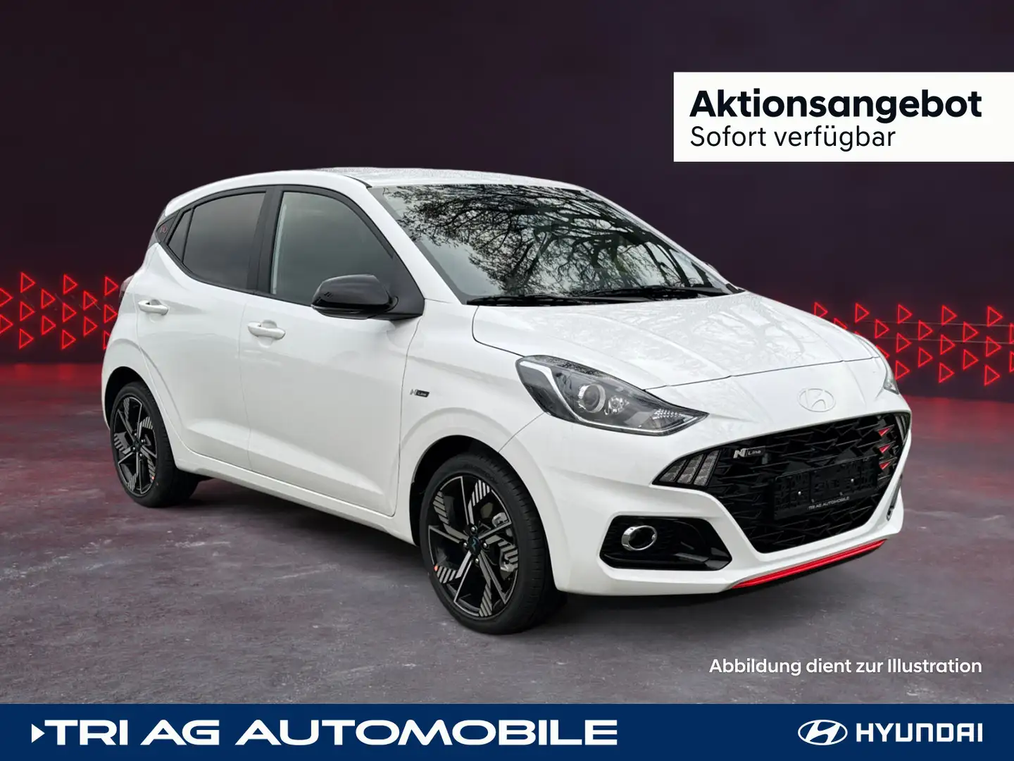 Hyundai i10 N Line (MY25) Navi Sitzheizung CarPlay Digit Weiß - 1