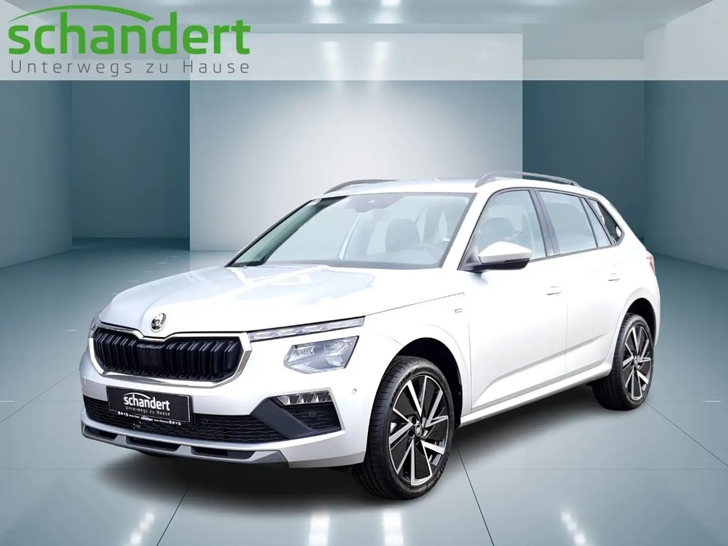 Skoda Kamiq 1.0 TSI Tour DSG LED Navi ACC Sitzheizung Silber - 1