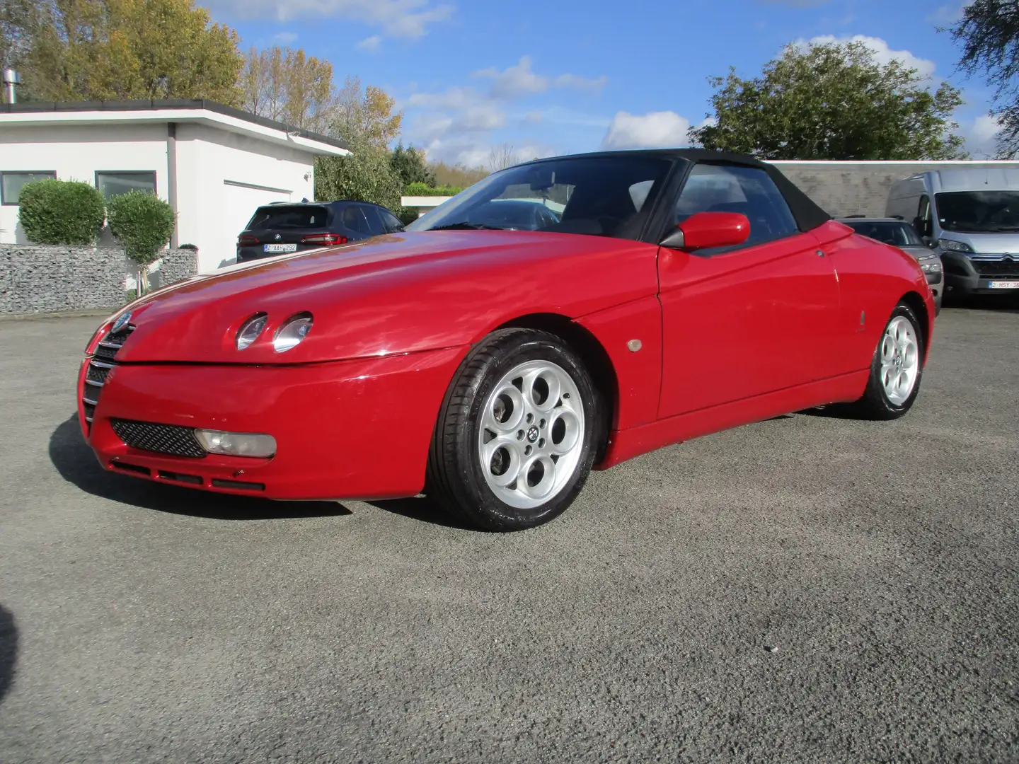 Alfa Romeo Spider 2.0 Twin Spark Airco/Garantie/Topstaat/72.000km! Rood - 1