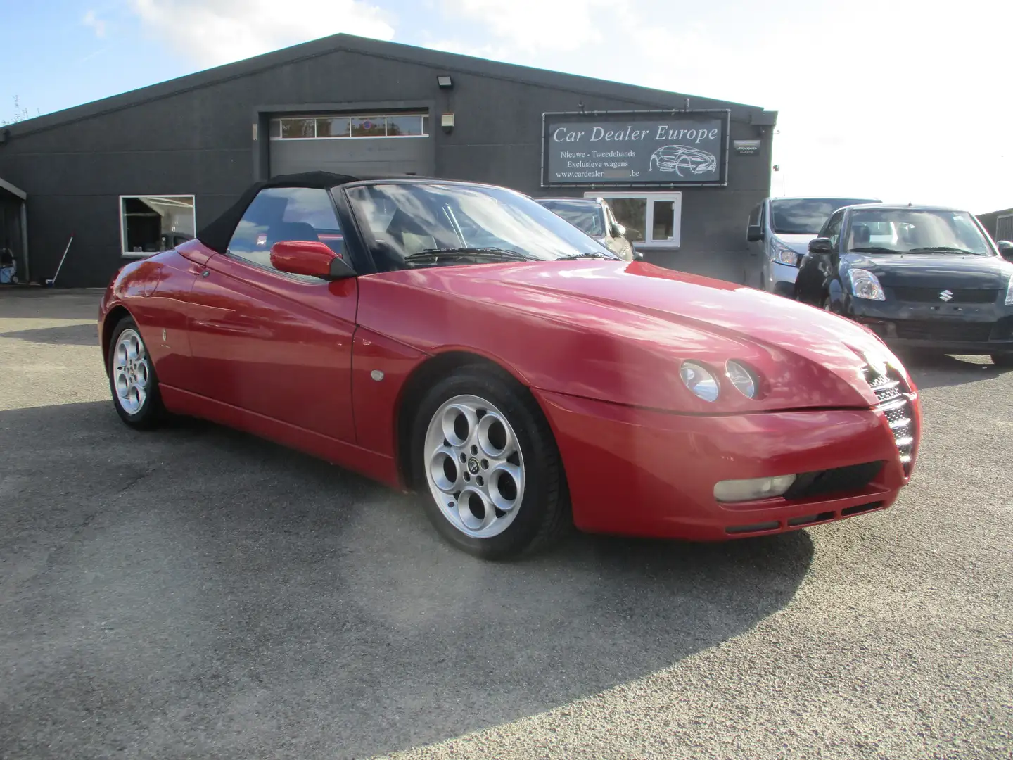 Alfa Romeo Spider 2.0 Twin Spark Airco/Garantie/Topstaat/72.000km! Rood - 2